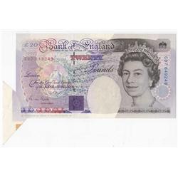UK. Bank of England. Twenty Pounds.
