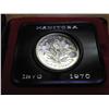 Image 1 : 1970 CANADA MANITOBA $ (PROOF LIKE)