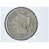 Image 1 : 1872 THREE CENT PIECE (NICKEL)