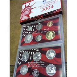 2004 US SILVER PROOF SET