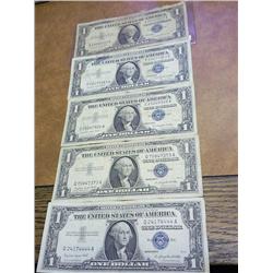5-1957-A $1 SILVER CERTIFICATES