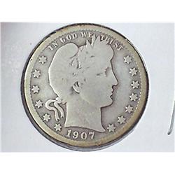1907 BARBER QUARTER