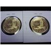 Image 2 : 2-2000-S SACAGAWEA DOLLARS (GEM PROOF)