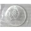 Image 1 : 1989 CANADA $5 SILVER MAPLE LEAF