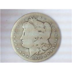 1879-CC MORGAN SILVER DOLLAR
