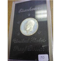 1972-S IKE SILVER DOLLAR PROOF