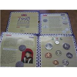 1990 UNITED KINGDOM UNC SET