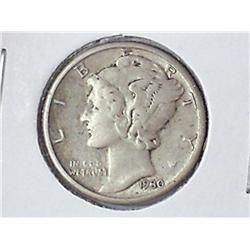 1930 MERCURY DIME (EXTRA FINE)