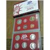 Image 2 : 2001 US SILVER PROOF SET BETTER DATE