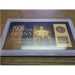 1909-VDB PENNY (AS SHOWN)