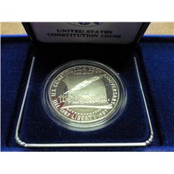 1987 US CONSTITUTION SILVER DOLLAR PROOF