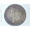 Image 1 : 1881-H CANADA 25 CENTS SILVER (VERY FINE)