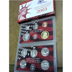 2003 US SILVER PROOF SET