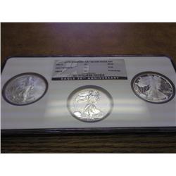 2006-20TH ANNIVERSARY AMERICAN SILVER EAGLE SET
