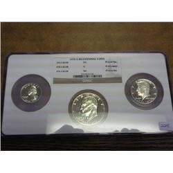 1976-S BICENTENNIAL SILVER PROOF SET NGC