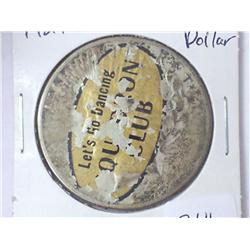 1927-S PEACE SILVER DOLLAR WITH OLD DANCE CLUB