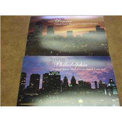 2008 US MINT SET (UNC) P/D