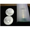 Image 1 : ROLL OF 20 2009 AMERICAN SILVER EAGLES (UNC)
