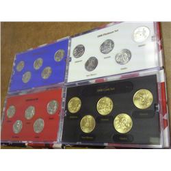 4-2008 STATE QUARTER SETS (UNC)