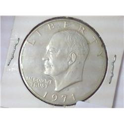 1971-S IKE SILVER DOLLAR
