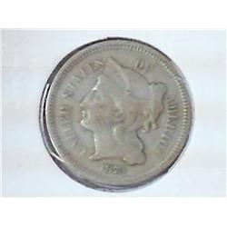 1873 THREE CENT PIECE (NICKEL)