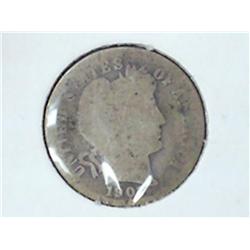 1901-S BARBER DIME (KEY DATE)