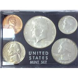 1964-D SILVER MINT SET (AS SHOWN)