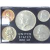 Image 1 : 1964-D SILVER MINT SET (AS SHOWN)