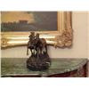 Image 3 : Beautiful Bronze Sculpture Two Running Horses