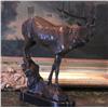 Image 2 : Glorious Bronze Sculpture Single Standing Elk