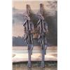 Image 1 : Magnificent Bronze Sculpture Warthogs Candle Holders