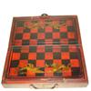 Image 4 : Beautiful bone Chess set and painted rosewood box