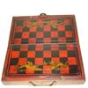 Image 4 : Beautiful bone Chess set and painted rosewood box