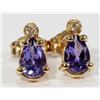 Image 1 : Priceless TANZANITE AND DIAMOND EARRINGS