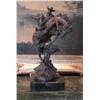 Image 1 : Gorgeous Bronze Sculpture Cowboy and Rearing Horse
