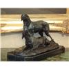 Image 2 : Regal Bronze Sculpture Hunting Dogs