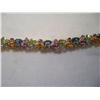 Image 1 : 14K Gold Multicolored Stone Bracelet