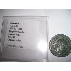 Ancient Coin - Galerius  305-311 AD