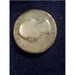 1932-D Silver Quarter Dollar VG