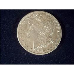 1896-O Silver Morgan Dollar AU