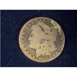 1890-CC Silver Morgan Dollar AG/G
