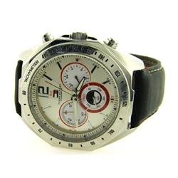 Tommy Hilfiger Men's Chronograph Leather Strap watch