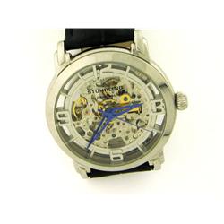 Stuhrling Original Men's Lifestyle 'Winchester' Skeleton Automatic Watch