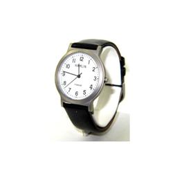 Hamlin Titanium Leather Strap Watch