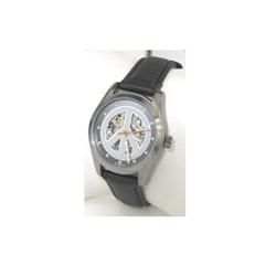Lucky Brand Stainless Steel Leather Strap Watch