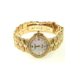 Raymond Weil 18K Yellow Gold Diamond Watch
