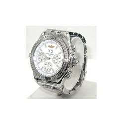 Breitling Stainless Steel Chronograph Mens Wristwatch