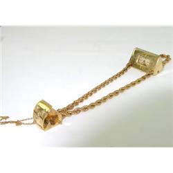 14K Yellow Gold Diamond Wrist Watch From 1950