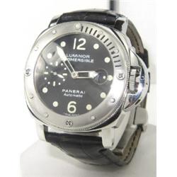 Officine Panerai Luminor Stainless Steel Watch