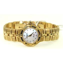 Raymond Weil 18K Yellow Gold Diamond Watch